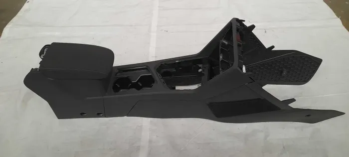 Console Apoio Braço Central Usb Acendedor Vw Tiguan 19 20 21 Preto