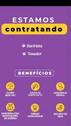 Vaga banhista e tosador