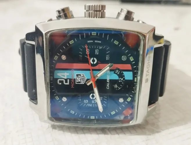 Relógio masculino Tag Heuer Monaco Calibre.36 Esportivo Social (GNRCO) tudo na descrição