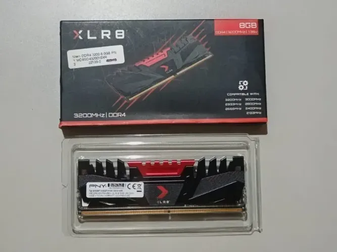 MEMÓRIA PNY XLR8 Md8gd4320016lp1 8 GB