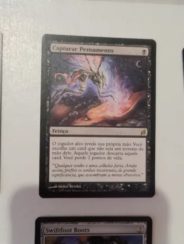 Cartas Magic Capturar Pensamento (1) e Solo Pisoteado (1)