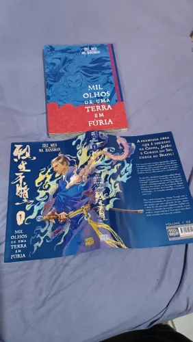 Manga Volume 1, Mil Olhos de uma Terra em Fúria, de Zhi Wen, Ma Banshan, PERFEITO ESTADO!!