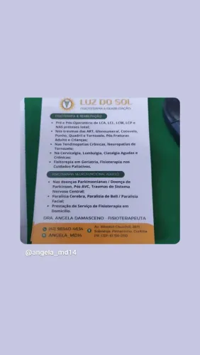 FISIOTERAPIA MOTORA PARTICULAR NO CONFORTO DO SEU LAR.   VAMOS AGENDARMOS?