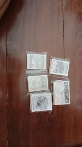 Lote de figurinhas la liga 