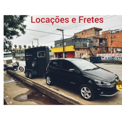Aluguel, carretinha, trailer, reboques p/ cavalos