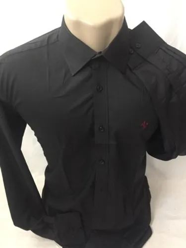 Camisa social lisa, entrega grátis masculina