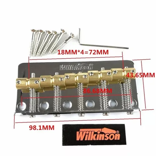 Pontes wilkinson para baixo e telecaster. Últimas