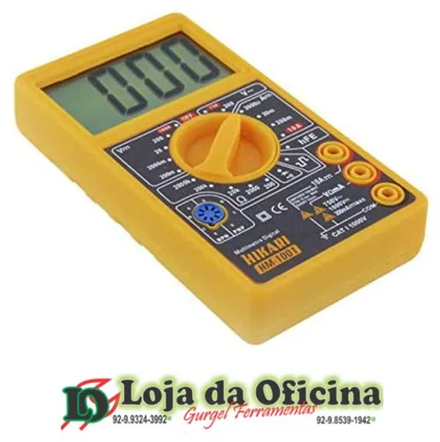 Multímetro Digital Hikari HM-1001