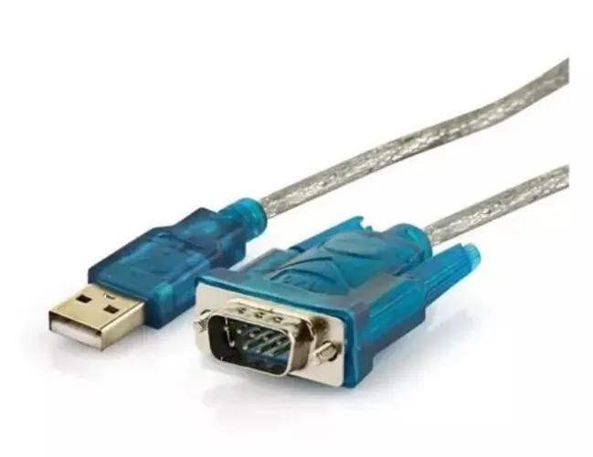Cabo Conversor Usb 2.0 Serial Rs232 Db9 9 Pinos Adaptador