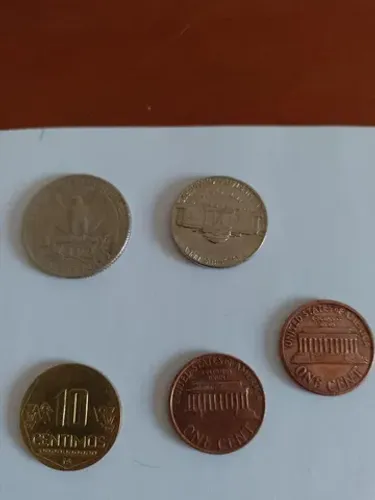 5 moedas - leia a descrição 
