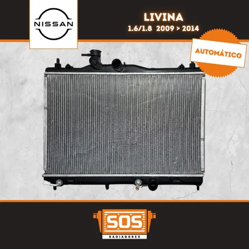 Radiador Nissan Livina 2009/2014