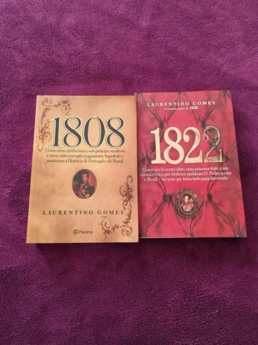 1808 e 1822 - Livros Laurentino Gomes 