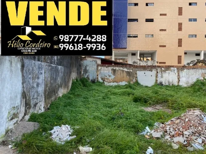 Terreno em Tambaú de esquina com mais de 360m2 e numa ótima localização! (Oportunidade)