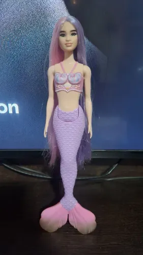 Boneca Barbie Sereia (Cabeça Extra #2 e Corpo Odile Asiática)