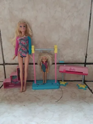 Barbie quero ser professora de ginástica 