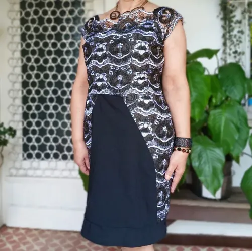 Vestido festa GG