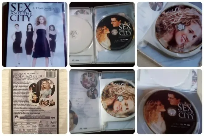 DVD (Original) Sex and The City 1ª temporada completa 2 dvds) em ótimo estado, seminovo
