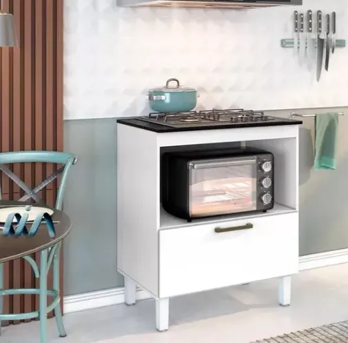 Armário de Cozinha para Cooktop e Forno - Novo!