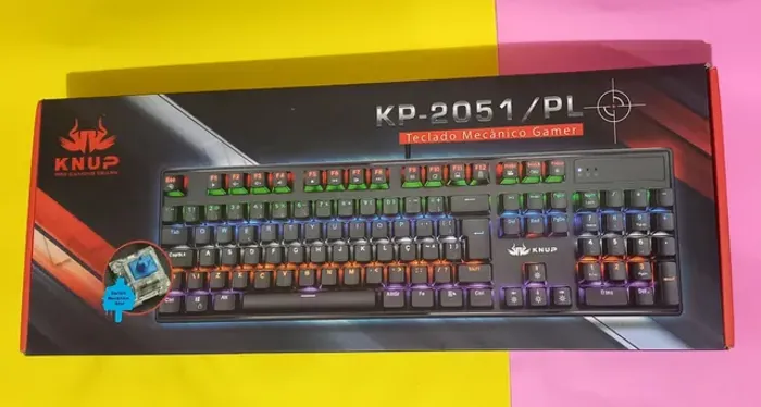 Teclado Gamer Knup kp-2051/PL MECANICO<br>