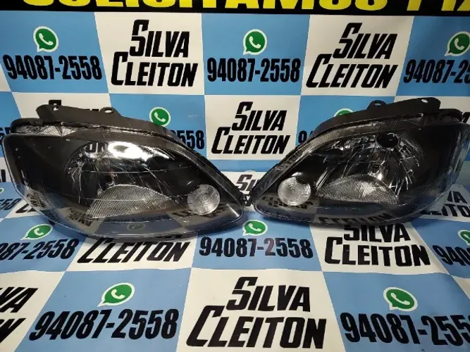 par farol fox 2004 2005 2006 2007 2008 2009 novo importado mascara negra