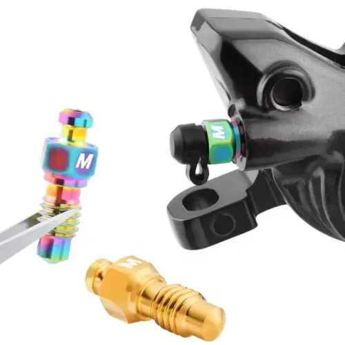  Par parafuso de Titanio Ti - Sangria pinça freio bike shimano - MUQZI