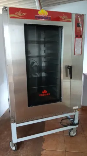 Forno pro gás turbo 10 esteiras