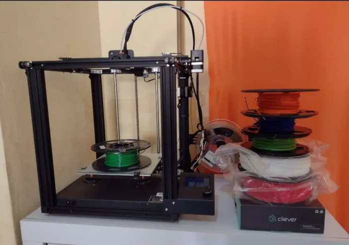 Impressora 3D completa com filamentos 
