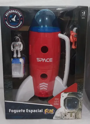 Foguete espacial Fun lacrado.