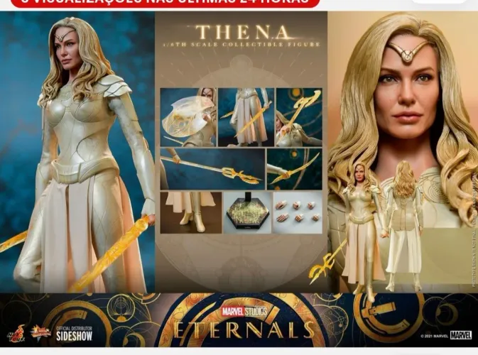 Hot toys thena os eternos