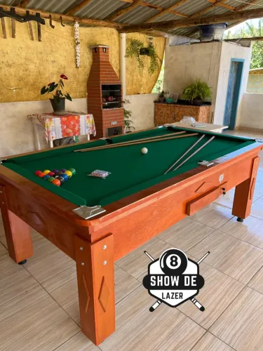Sinuca Comercial Verniz Tradicional Cor Verde