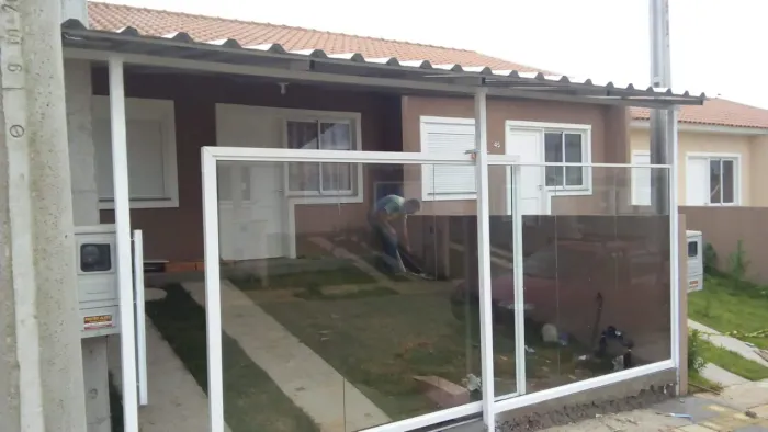 Portao de vidros2.70 x2.1