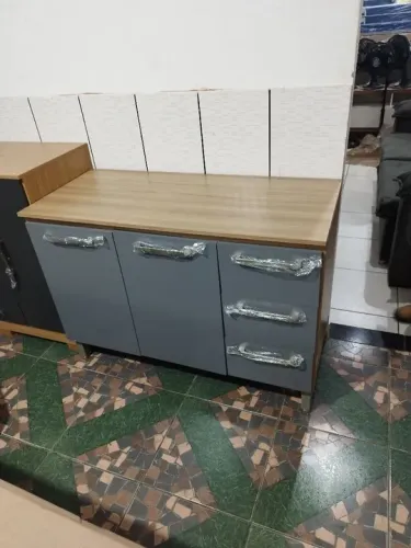 Balcão de cozinha novo 3p 2 gavetas