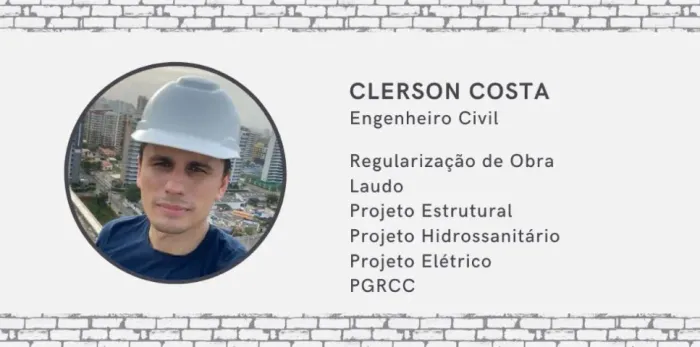 Engenheiro Civil Especialista em Regularização de Obras