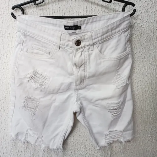 Bermuda Polo Jeans, branca, nr 38