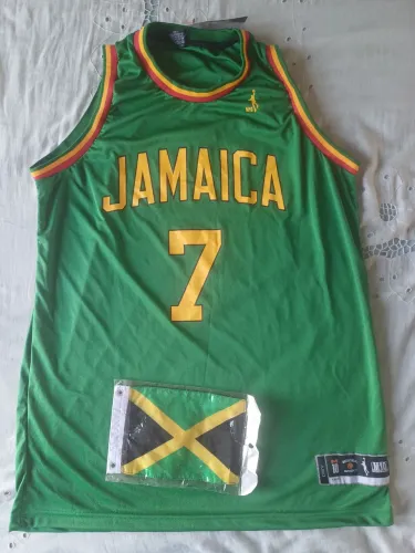Camiseta de Basquete Jamaica - Tamanho G