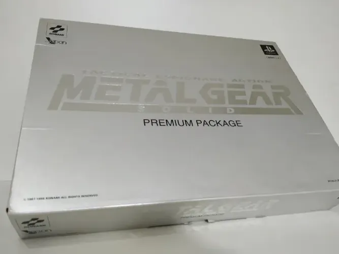 Jogo PS1 PSX Metal Gerar Solid Premium Package Raríssimo Completo Japan Japonês