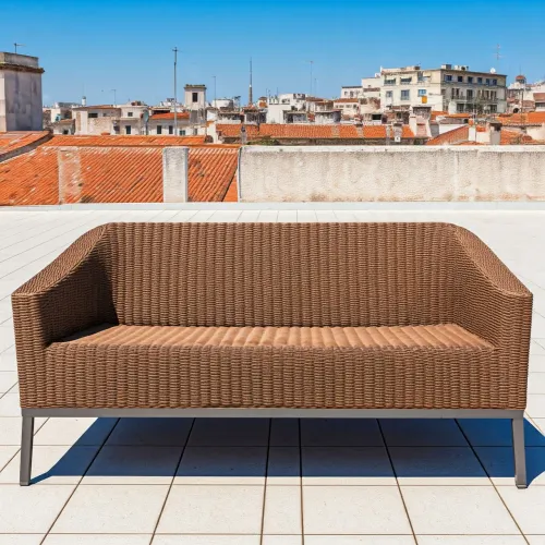 Sofa em fita sintética cordão 4 lugar 