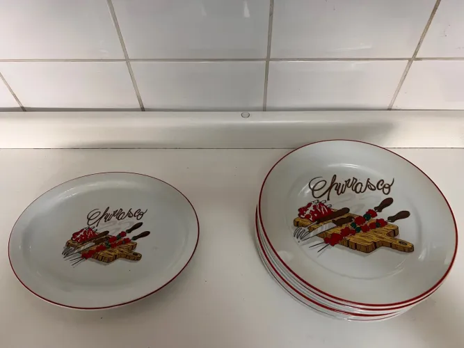 Pratos de Churrasco com Design Exclusivo