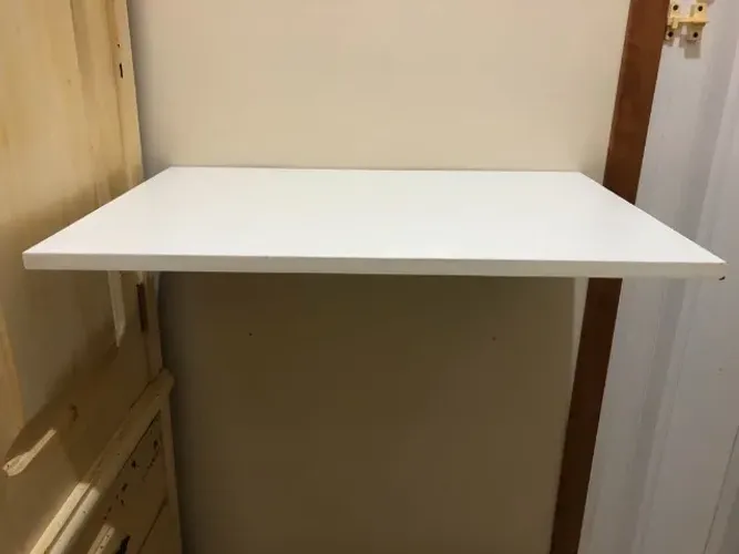 Mesa De Parede Formica Dobrável 60cm x 40cm