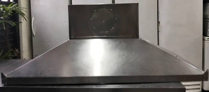 COIFA DE INOX INDUSTRIAL 