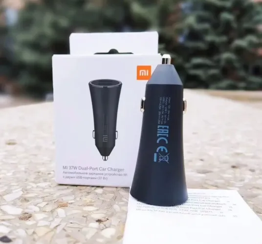 Carregador Veicular Xiaomi 37w Turbo Original 