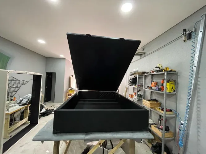 Cama Box Baú com design moderno e funcional