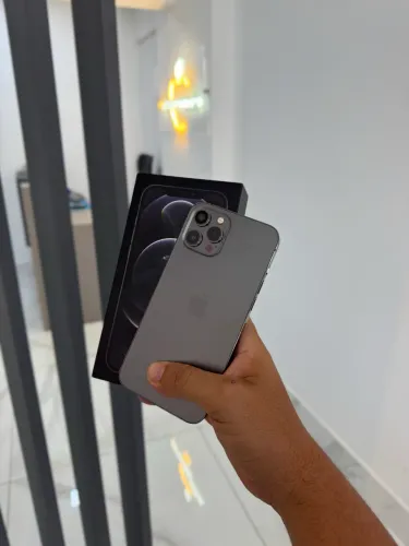 IPHONE 12 PRO MAX 128 GIGAS COM CAIXA
