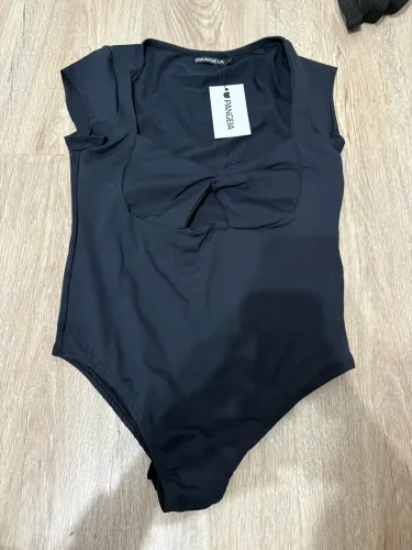 Body Preto Pangeia - Matilda (G)