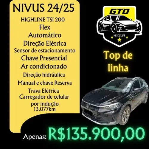 Volkswagen Nivus Highline 1.0 200 TSI Flex AUT 2025