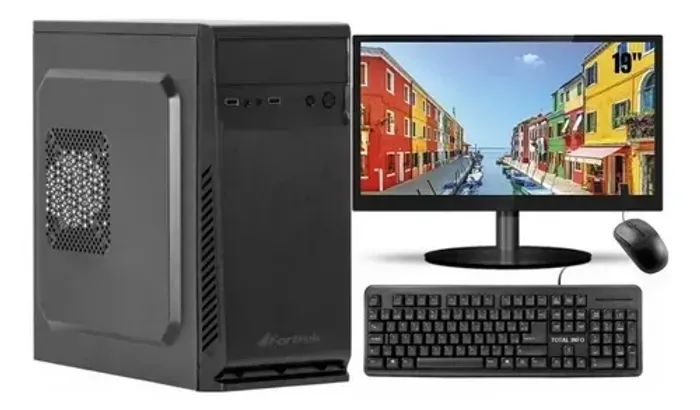 PC Completo i5, 16 GBs, SSD c/ Monitor 19 (Novo com Garantia)