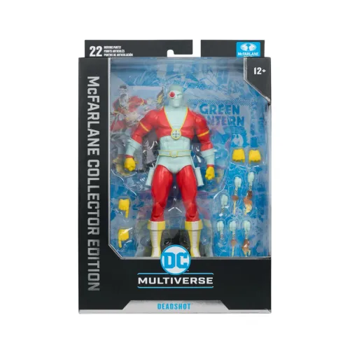 Action figure mcfarlane Toys - deadshot - pistoleiro - Dc multiverse 