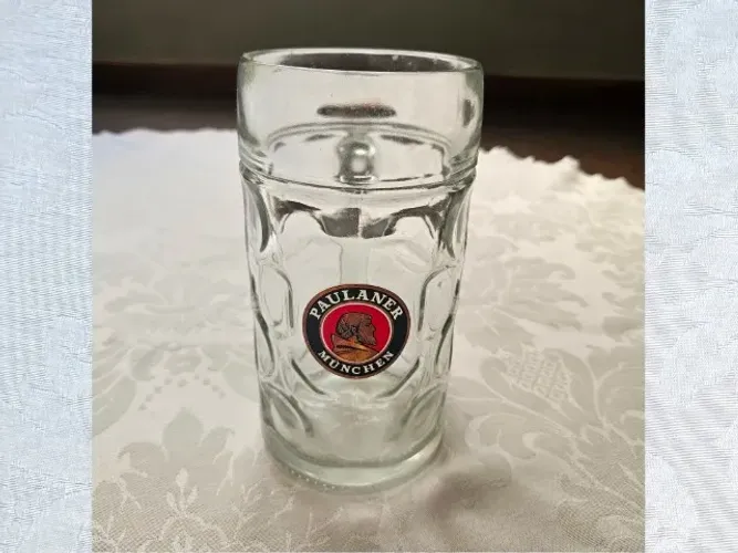 Caneca chopp grande 1400ml Paulaner Munchen
