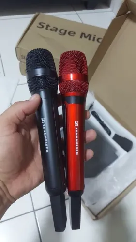 Microfones senheiser novos