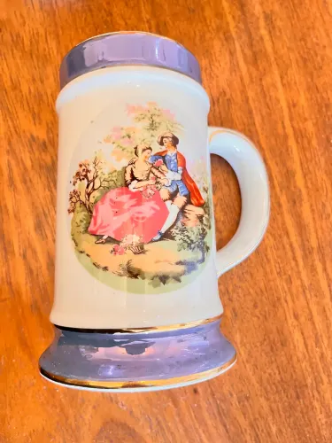 Caneco Chopp porcelana antigo